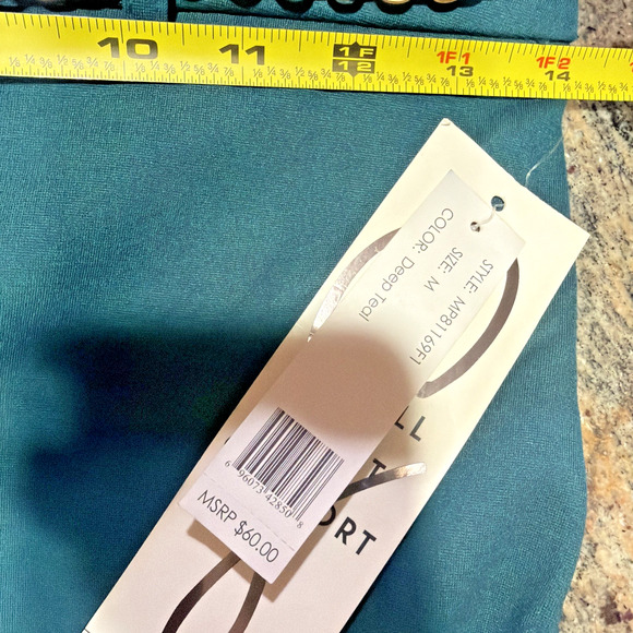 Zac & Rachel Figure Defining Pants M Teal NWT - Picture 5 of 10